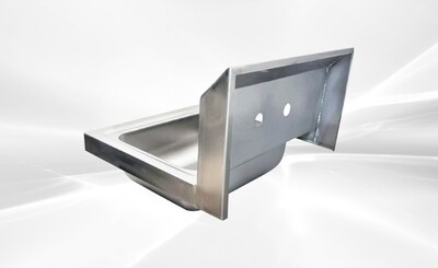 17 ins Commercial NSF SS hand Sink With Faucet HS-17-320