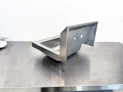 17 ins Commercial NSF SS hand Sink With Faucet HS-17-320