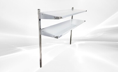 NSF 47 in Two-layer Stainless Steel Shelf 2LTS-1547-418