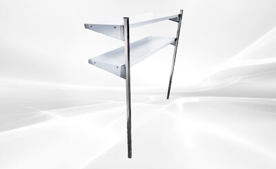 NSF 47 in Two-layer Stainless Steel Shelf 2LTS-1547-418