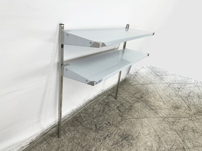 NSF 47 in Two-layer Stainless Steel Shelf 2LTS-1547-418