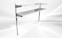 NSF 60 in Two-layer Stainless Steel Shelf 2LTS-1560-418