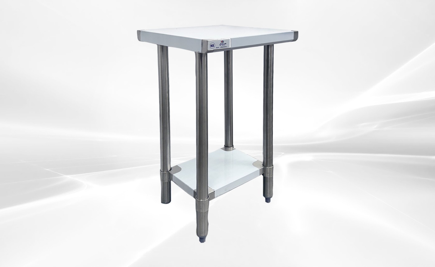 18W x 18D x 34H All Stainless Steel Table HN-WT1818-SB