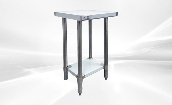 18W x 18D x 34H All Stainless Steel Table HN-WT1818-SB