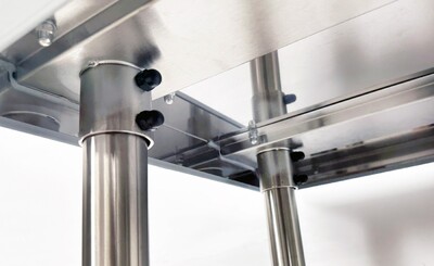 18W x 18D x 34H All Stainless Steel Table HN-WT1818-SB