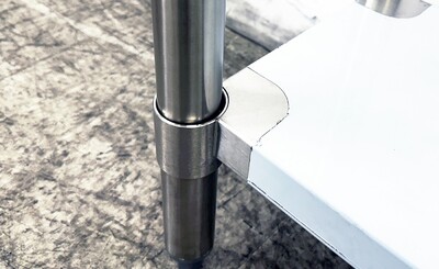 18W x 18D x 34H All Stainless Steel Table HN-WT1818-SB