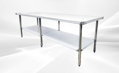 96W x 30D x34H All Stainless Steel Table NSF HN-WT3096-SB