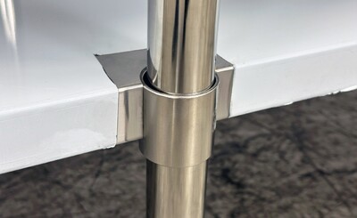 96W x 30D x34H All Stainless Steel Table NSF HN-WT3096-SB