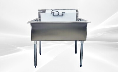 One Compartment Bar Sink With Faucet NSF 1BS-3621-318