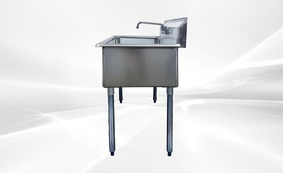 One Compartment Bar Sink With Faucet NSF 1BS-3621-318