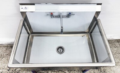 One Compartment Bar Sink With Faucet NSF 1BS-3621-318