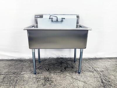 One Compartment Bar Sink With Faucet NSF 1BS-3621-318