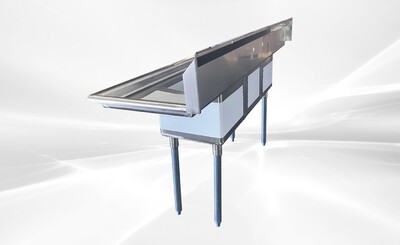 NSF 3 Compartment Sink  75ins With Faucet S3C151512-15LR-318
