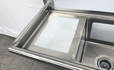 NSF 3 Compartment Sink  75ins With Faucet S3C151512-15LR-318