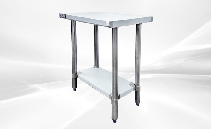 24W x 18D x 34H All Stainless Steel Table NSF HN-WT1824-SB
