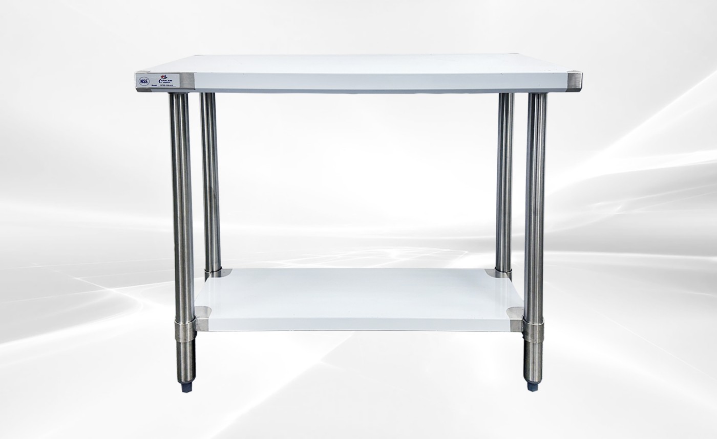 36W x 18D x 34H All Stainless Steel Table NSF  HN-WT1836-SB