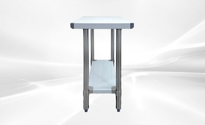 30W x 18D x 34HAll Stainless Steel Table NSF  HN-WT1830-SB