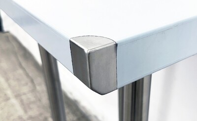 30W x 18D x 34HAll Stainless Steel Table NSF  HN-WT1830-SB