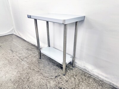 30W x 18D x 34HAll Stainless Steel Table NSF  HN-WT1830-SB