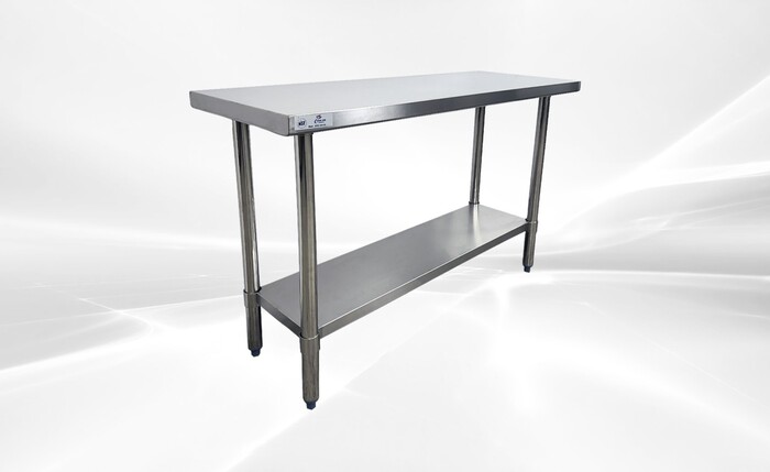 48W x 18D x 34HAll Stainless Steel Table NSF  HN-WT1848-SB