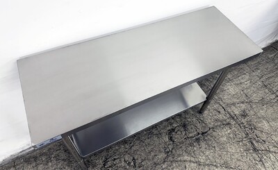 48W x 18D x 34HAll Stainless Steel Table NSF  HN-WT1848-SB