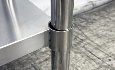 48W x 18D x 34HAll Stainless Steel Table NSF  HN-WT1848-SB