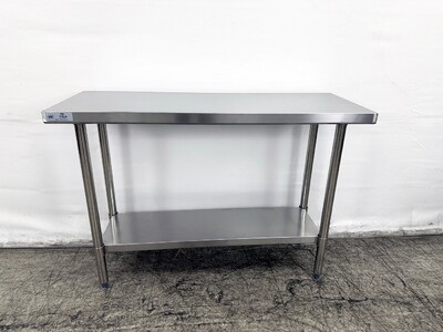 48W x 18D x 34HAll Stainless Steel Table NSF  HN-WT1848-SB