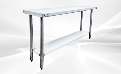 60W x 18D x 34H All Stainless Steel Table NSF  HN-WT1860-SB