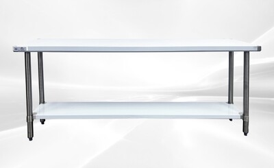 72W x 18D x 34H All Stainless Steel Table NSF  HN-WT1872-SB