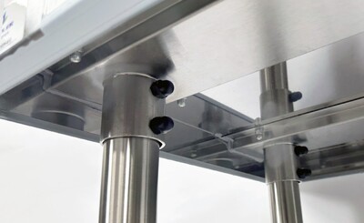 72W x 18D x 34H All Stainless Steel Table NSF  HN-WT1872-SB
