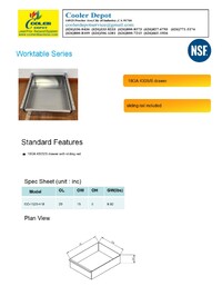 48 inches Prepare The Workbench Stainless Steel Table SSPW48
