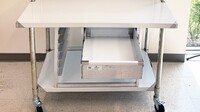 48 inches Prepare The Workbench Stainless Steel Table SSPW48