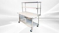 60 inches Prepare Workbench Stainless Steel Table SSPW60