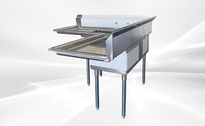 NSF Corner Sink 3 Compartment CS3CT181812-18LR-318