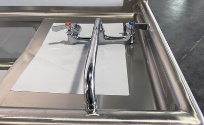 NSF Corner Sink 3 Compartment CS3CT181812-18LR-318