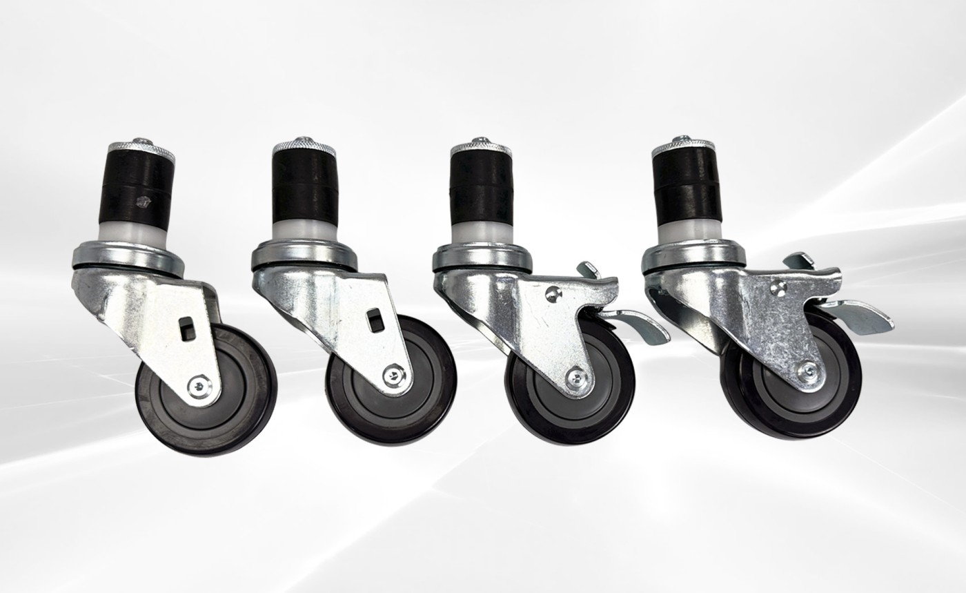 One Set Of 3 inches Plastic Expanding Caster PEC-3TB