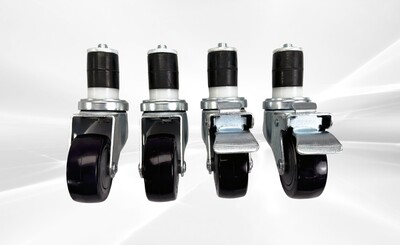 One Set Of 3 inches Plastic Expanding Caster PEC-3TB