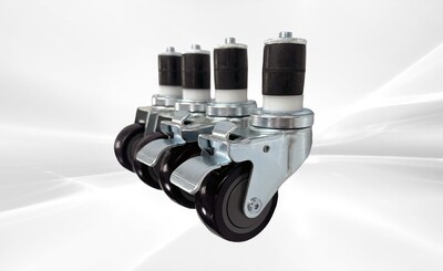 One Set Of 3 inches Plastic Expanding Caster PEC-3TB