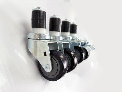 One Set Of 3 inches Plastic Expanding Caster PEC-3TB