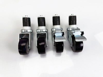 One Set Of 3 inches Plastic Expanding Caster PEC-3TB