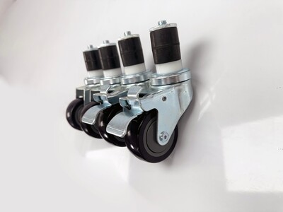 One Set Of 3 inches Plastic Expanding Caster PEC-3TB