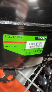 [Parts]HZB-190F Ice Machine Compressor SCE21CNLX