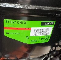 [Parts]HZB-190F Ice Machine Compressor SCE21CNLX