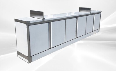 Food Vending Trailer Six Door cabinet TRC7