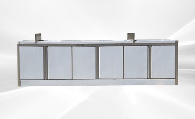 Food Vending Trailer Six Door cabinet TRC7