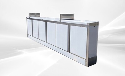 Food Vending Trailer Six Door cabinet TRC7