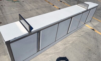 Food Vending Trailer Six Door cabinet TRC7
