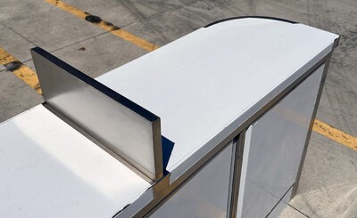 Food Vending Trailer Six Door cabinet TRC7