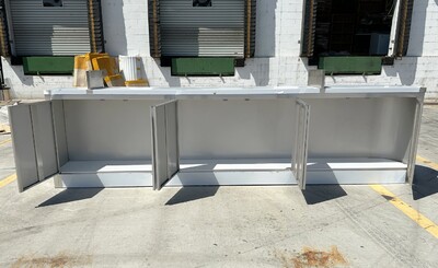 Food Vending Trailer Six Door cabinet TRC7