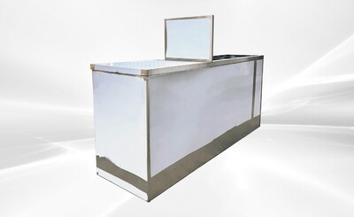 Food Vending Trailer Left 4 Door cabinet TRK6
